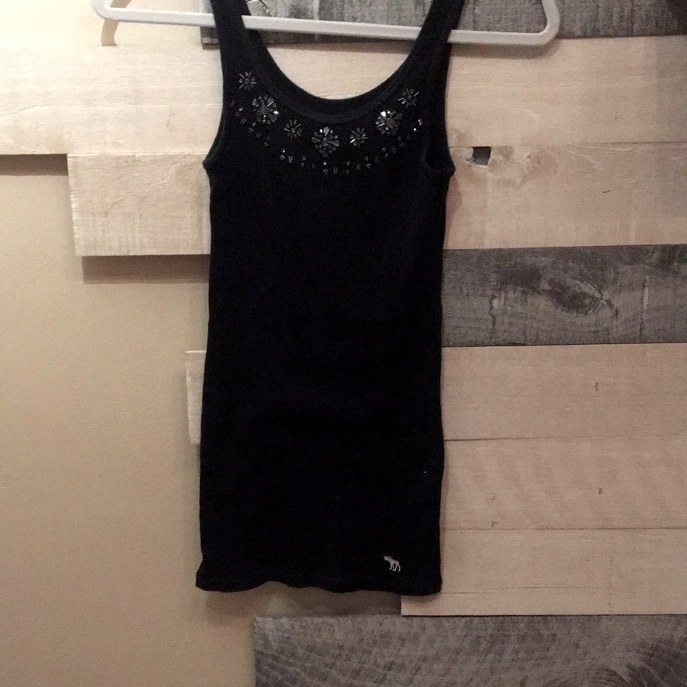 Abercrombie Kids Bedazzled Long Tank Top